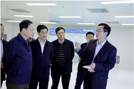 于杰副省长来公司调研